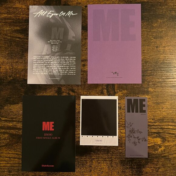 BLACKPINK: JISOO 1ST SINGLE ALBUM - ME - Picture 5 of 5